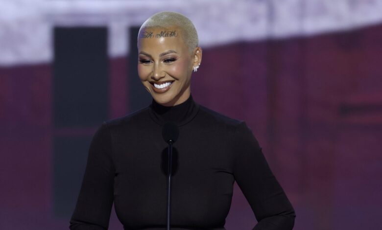 Whew! See What Amber Rose Said At The Republican National Convention RNC (VIDEO)