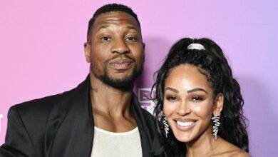Meagan Good Explains Why She Ignored Advice To Wait On Dating Jonathan Majors Until After His Domestic Assault Trial (WATCH)