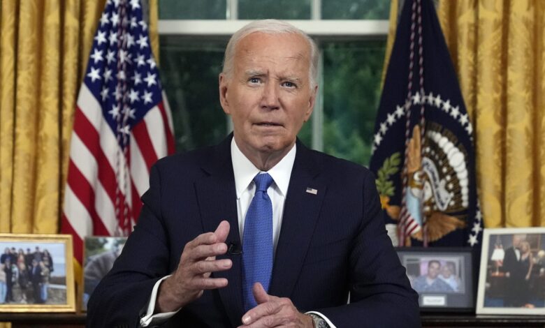 President Biden Says He Quit The Election Race & Passed "The Torch" For THESE Reasons (WATCH) Kamala Harris Donald Trump