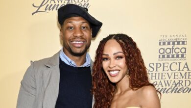 Spill The Tea, Sis! Meagan Good Reveals How She Met & Started Dating Jonathan Majors (Video)