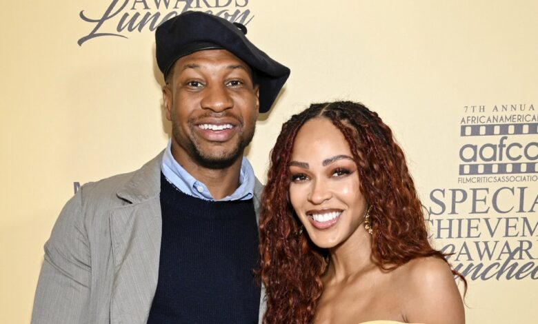 Spill The Tea, Sis! Meagan Good Reveals How She Met & Started Dating Jonathan Majors (Video)