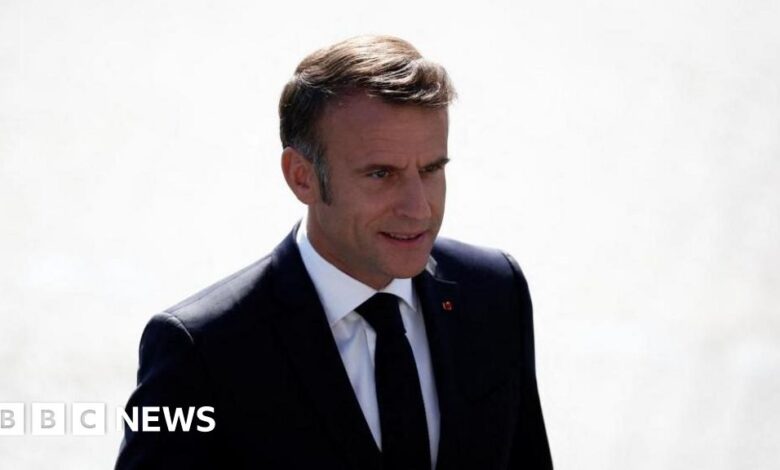 Macron says he won't appoint a government until after the Olympics