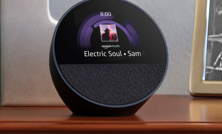 Amazon's new Echo Spot makes the bedside clock appealing again in smart home design