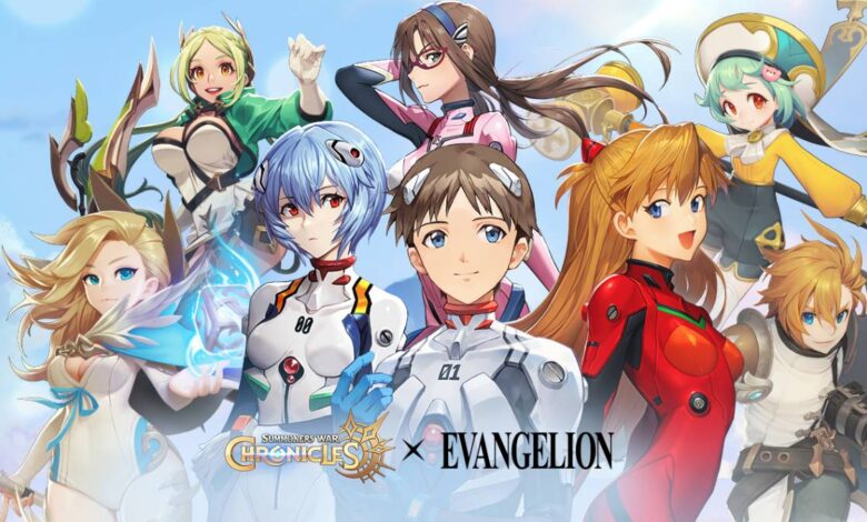 Evangelion Summoners War: Chronicles Crossover Begins