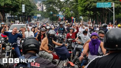 Statues toppled and armed police deployed