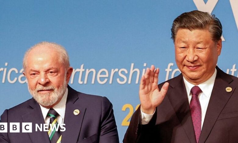 Why did Brazil's President Lula build the Brics bloc?