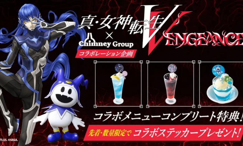 Shin Megami Tensei SMT V Vengeance drinks by Chimney