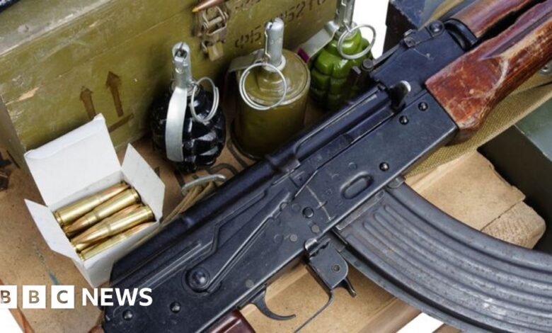 Yemeni arms dealers sell machine guns on X