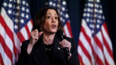 Trump White House officials back Kamala Harris