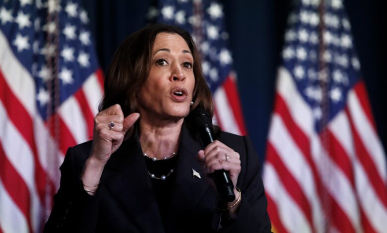 Trump White House officials back Kamala Harris