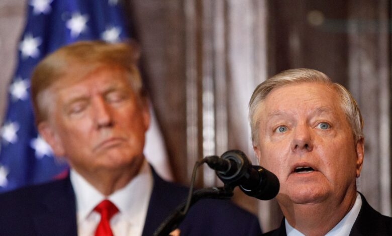 Lindsey Graham warns Trump's out-of-control attacks on Harris could cost him the election