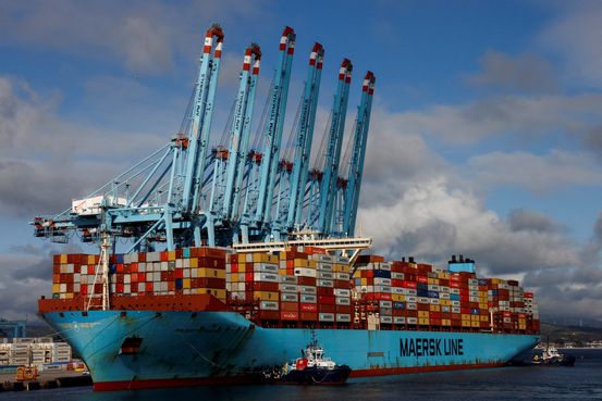 Maersk reports lower profits