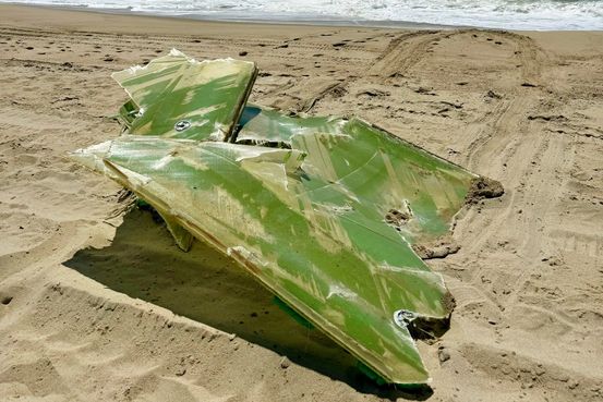 There was a lot going on at this wind farm. Then there was this huge piece of debris that washed up on Nantucket.