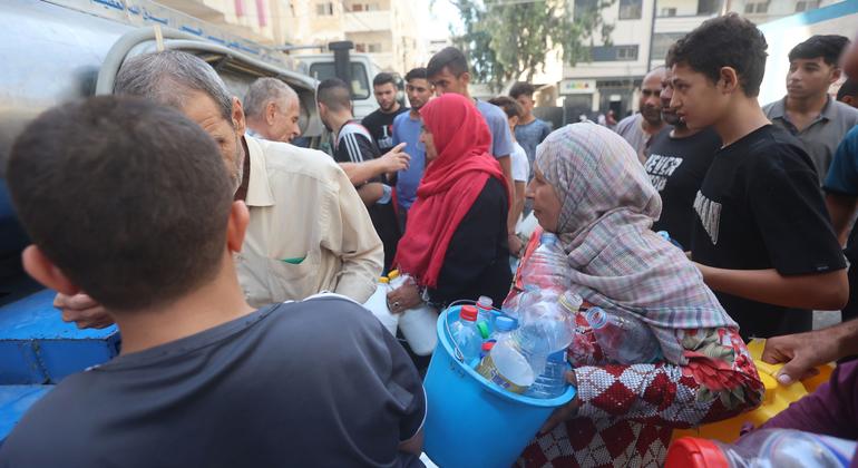 Gaza: Latest evacuation order leaves civilians dangerously close to frontline