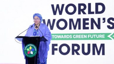 At the World Women's Forum, the UN Deputy Secretary-General calls for action on gender equality.