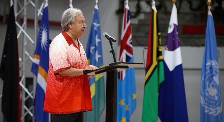 'The world needs your leadership,' Guterres tells Pacific Islands Forum