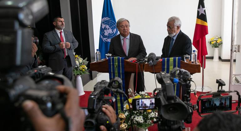 Guterres highlights Timor-Leste's 'growing international influence'