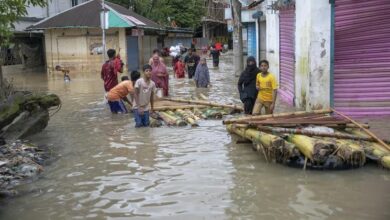 Floods, landslides cause damage across South Asia