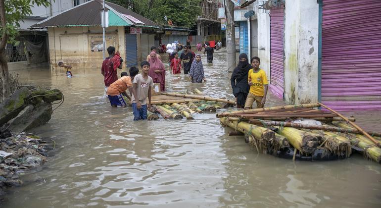 Floods, landslides cause damage across South Asia