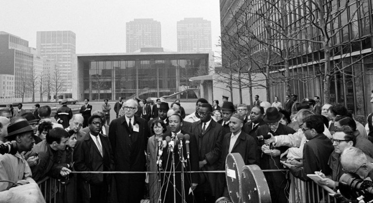 Stories from the UN Archives: The Origins of 'No Justice, No Peace' in the 1960s