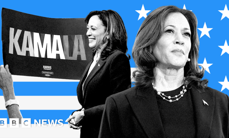 After years of doubt, Kamala Harris becomes Democrats' leader