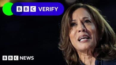 Fact-checking Kamala Harris' first campaign interview