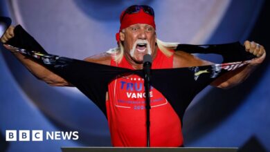 Hulk Hogan jokes about beating Kamala Harris