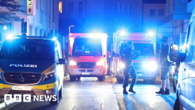 German police chase knife attacker after three killed at Solingen festival