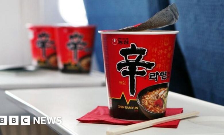 Chaos causes instant noodles to be removed from the menu