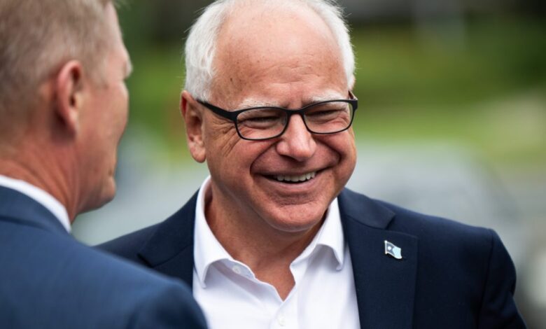 Tim Walz's net worth is $330,000: lower than the average American