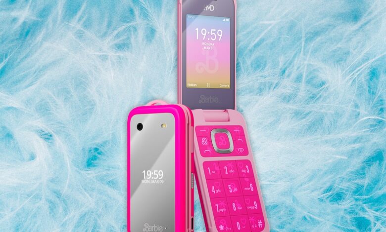 HMD's Barbie Phone: A Glittery Flip Phone in All Pink