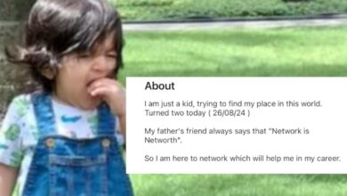 “Career pressure is real”: Indian dad creates LinkedIn profile for 2-year-old son