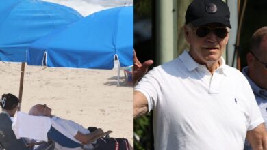 Get It Joe! See President Biden Catch A Self-Care Vibe At Delaware Beach (PHOTOS)