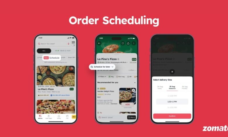 Zomato's New Feature: Order Food Online Today and Get It in 2 Days