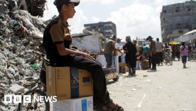 UN says Gaza relief operations temporarily halted due to evacuation