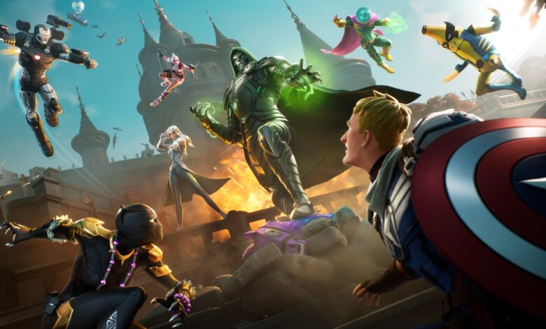 Full details on Marvel x Fortnite Battle Royale Chapter 5 Season 4: Absolute Doom, live today