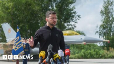 Ukraine receives first F-16 fighter jets