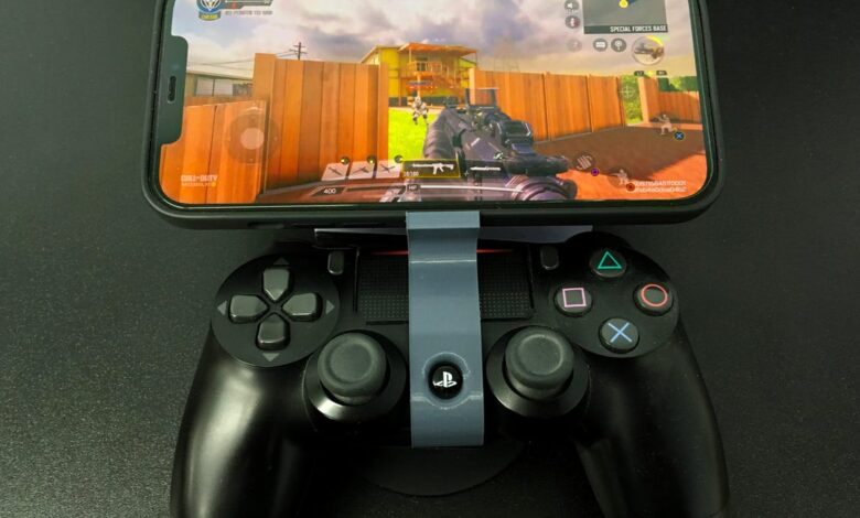 How to connect PS4 controller to smartphone