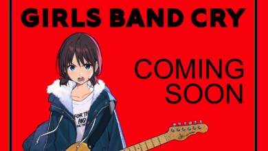 Art of Nina From Girls Band Cry announcing something coming soon