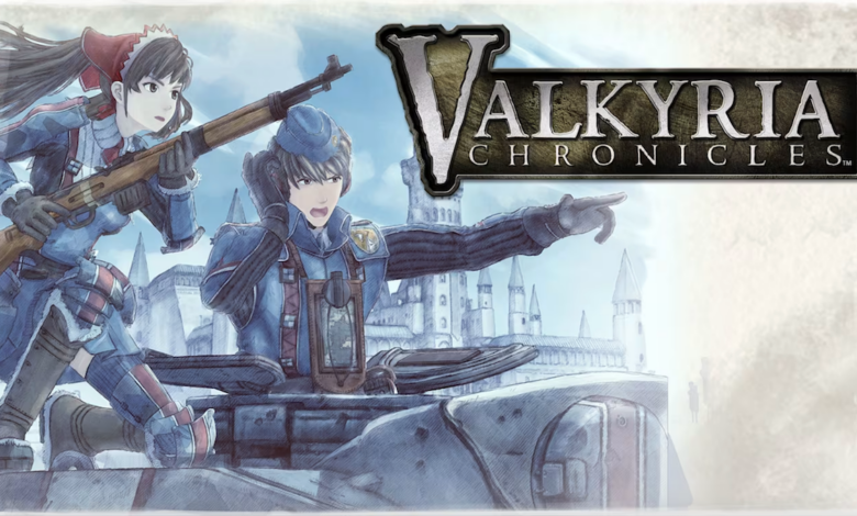 Valkyria Chronicles Main Logo Art