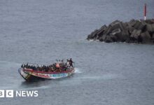 Boat carrying 30 decomposing bodies found in the Atlantic Ocean