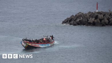 Boat carrying 30 decomposing bodies found in the Atlantic Ocean