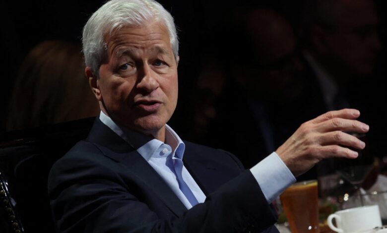 Jamie Dimon says 'worst outcome is stagflation', a scenario he doesn't rule out