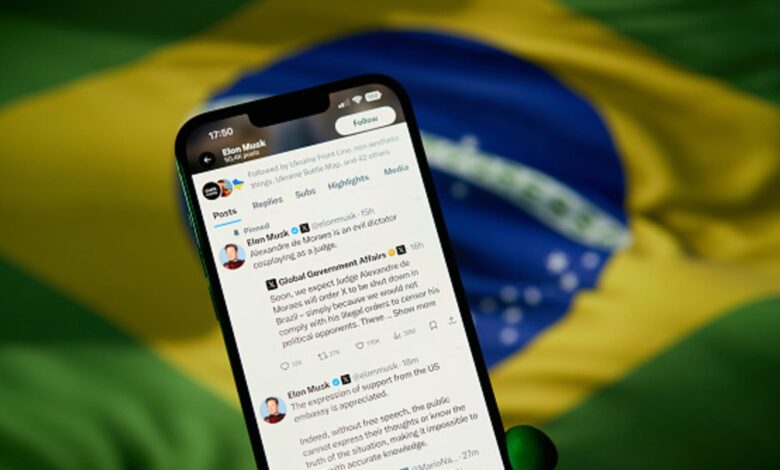 X blocked in Brazil after supreme court panel upholds suspension