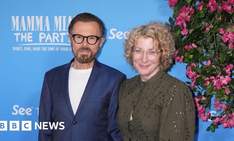 Abba's Björn Ulvaeus is married to Christina Sas by Sandi Toksvig