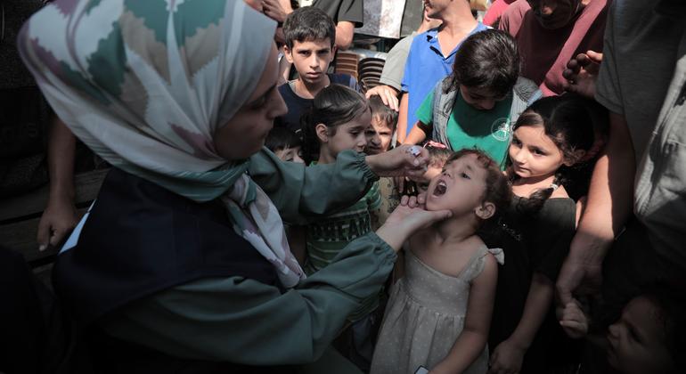 Gaza: Disease and war still haunt children, despite vaccine success