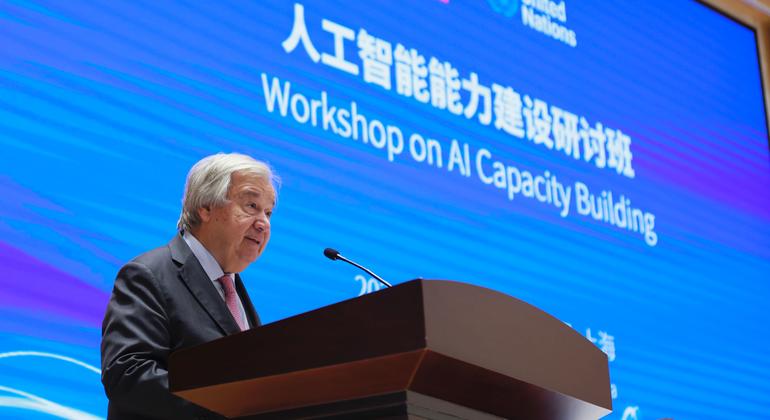 UN Secretary-General says let AI work for everyone