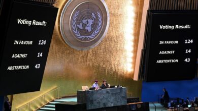 UN General Assembly demands Israel end 'illegal presence' in Occupied Palestinian Territory