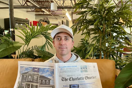 He worked at the Charlotte Observer. Now he wants to buy it.