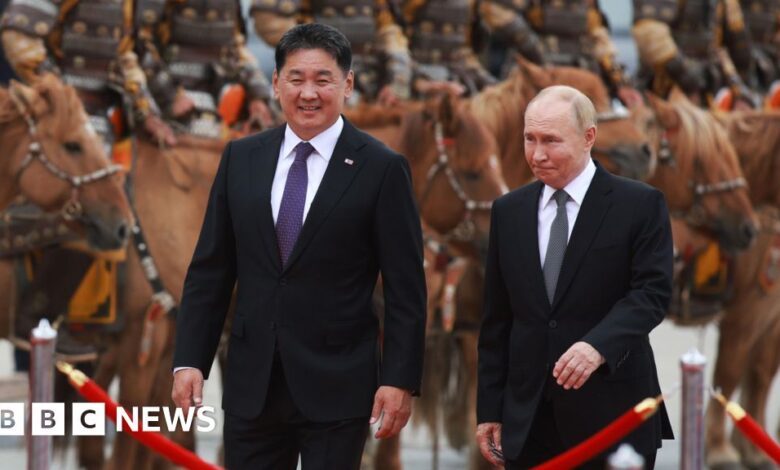 Putin welcomed in Mongolia despite ICC arrest warrant